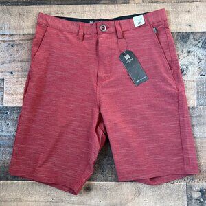 Red Hybrid Shorts - Size 30